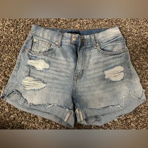 Aeropostale Light Blue Denim Shorts